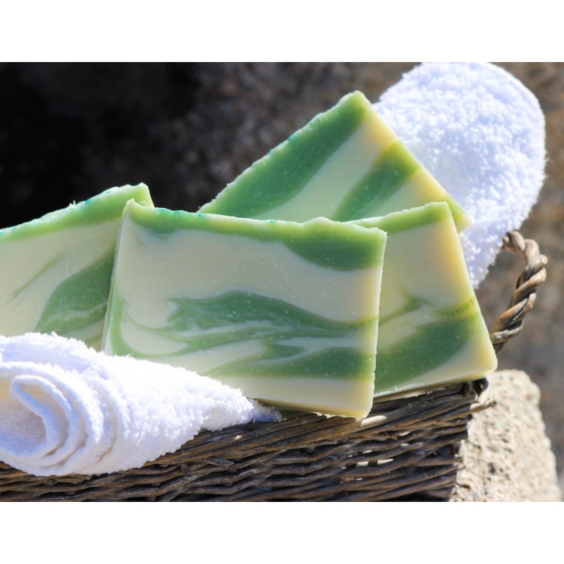 savon-a-la-menthe-poivree Savon à la Menthe poivrée – Image 1