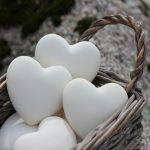 Diffuseur d'huile essentielle - galet cœur